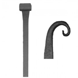 Wrought iron spears 450-06