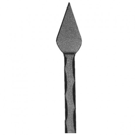 Wrought iron pierced spear 451-02