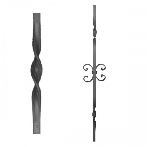 Wrought iron heavy bars 555-30