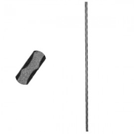 Wrought iron pierced heavy bar 600-01